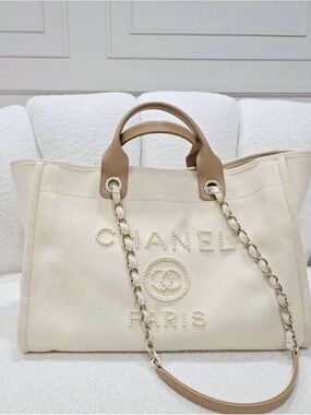 Chanel Deauville Chain Tote